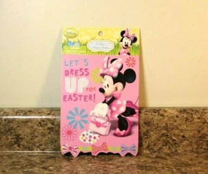 Disney Minnie Mouse Let's Dress Up For Easter Sticker Pad Book NEW - Photo 1 sur 4