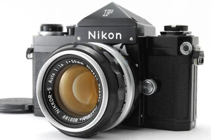 Nikon F Eye Level  Nikkor S Auto 50mm F/1.4 35mm SLR Film Camera From Japan #555 - Picture 1 of 13