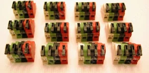 (12) Conectores de altavoz de 4 pines - 5 mm / palanca de resorte - Russound, Speakercraft, Elan - Imagen 1 de 8