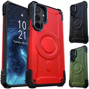 Funda rígida híbrida con soporte para cámara para Samsung Galaxy S25/Plus/ultra a prueba de golpes - Imagen 1 de 60