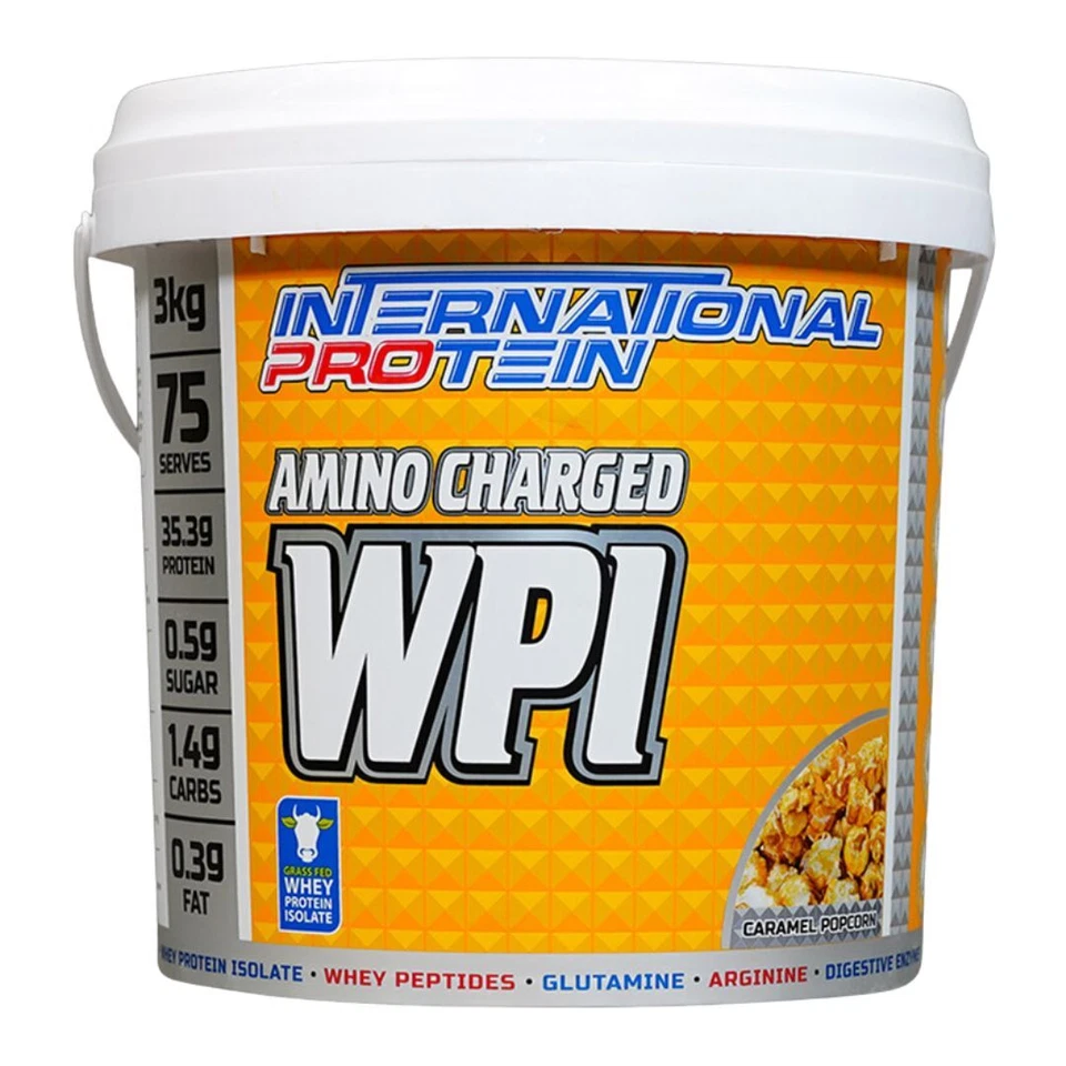 International Protein Amino Charged WPI - 3kg - 75 Serves