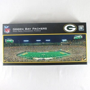 Rompecabezas panorámico de 1000 piezas Green Bay Packers NFL Lambeau Field 39 x 13 - Imagen 1 de 4
