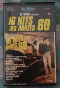 60s Retro 60s 16 Hits Audio Cassette - Picture 1 of 3