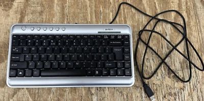 KL-5, A4Tech KL-5 Wired Keyboard (QWERTY) - Black UK Layout - Image 1 of 3