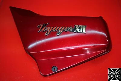 97 1997 KAWASAKI VOYAGER XII ZG1200 1200 LEFT SIDE COVER PANEL COWL FAIRING - Image 1 of 4