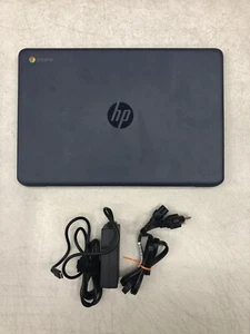 HP Chromebook 14" (32GB, AMD A4, 1.6 GHz, 4 GB) Laptop - Ink Blue - 14-db0090nr - Picture 1 of 3