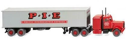 Wiking 52706 0 H0 Camion modello Peterbilt Paranco a pinza per container (Peter