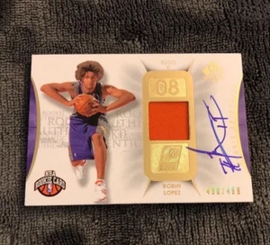 Robin Lopez Phoenix Suns Bulls 2008-09 SP recrue authentique AUTO RC #498/499 - Photo 1/3