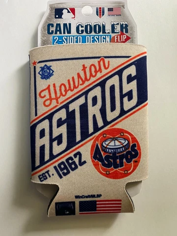 Houston Astros Cooperstown Can Cooler 12 oz. Koozie Cover