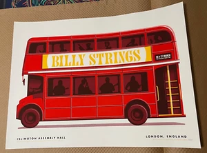 Billy Strings Poster London UK March 26-27 2022 Islington Assembly Hall 131/350 - Picture 1 of 2