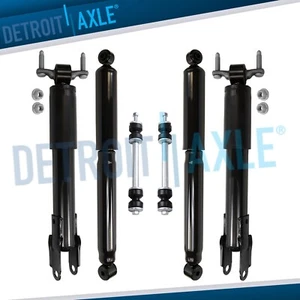 Front & Rear Shocks Sway Bars Kit for 2011 - 2019 Silverado Sierra 2500 3500 HD - Picture 1 of 7