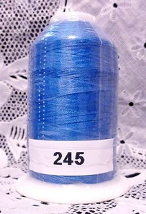 1 NEW Blue #245 GUTERMANN miniking 100% polyester thread 1094 yds Spool  - Picture 1 of 1