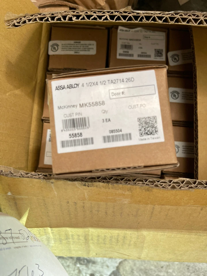 ASSA ABLOY 4 1/2X4 1/2 TA2714 26D, MK55858 (Lote de dos-3 paquetes) Foto 1 de 2