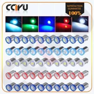 50Pcs Bright Colorful 1SMD LED BA9S 1815 Instrument Dash light Bulbs For Ford - Picture 1 of 8