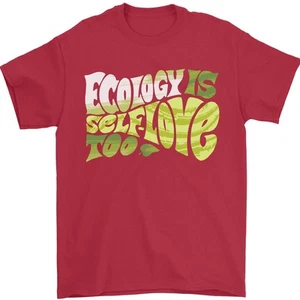 Ecología Es Amor Propio Cambio Climático Camiseta Para Hombre 100% Algodón - Imagen 1 de 28