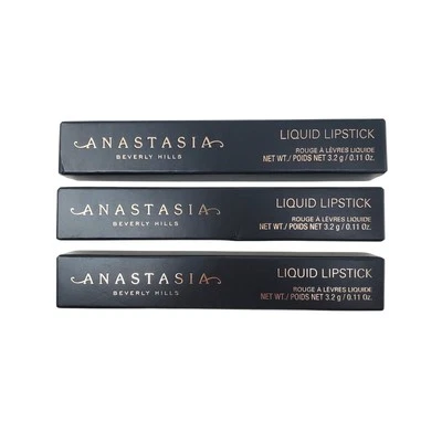 Anastasia Beverly Hills Liquid Lipstick Veronica Taupe Mauve Matte Lip Set of 3 - Image 1 of 4