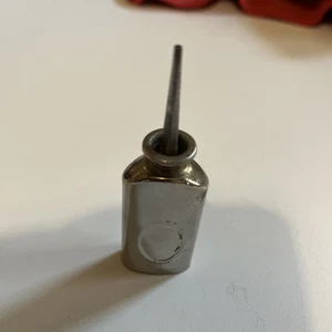 Vintage Mini Thumb Press Oiler Oil Can Sewing, Fishing, Small Machine - Picture 1 of 5