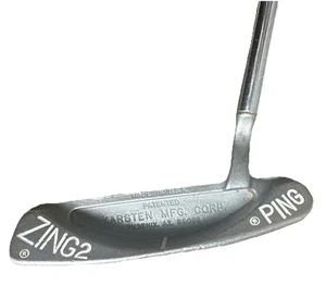 Left Handed Ping Karsten MFG CORP Zing 2 Putter 36" Steel Golf Club GUC - Picture 1 of 4