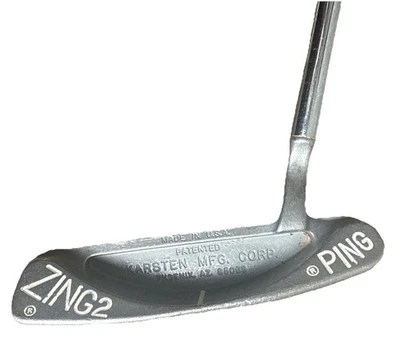Left Handed Ping Karsten MFG CORP Zing 2 Putter 36" Steel Golf Club GUC - Image 1 of 4