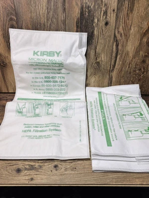 Original Kirby Filtertüten / Filter G3 G4 G5 G6 G7 G8 G10 G11 Sentria II F-Style - Image 1 of 2