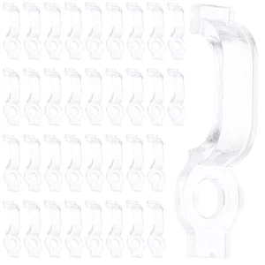 100 Pcs Light Bar Fixing Clip Led Clips for Strip Lights Holder Mounting - Picture 1 of 11