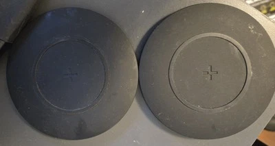 C4. TYLT Shield 2 Pack Wireless Fast Charging Pad/Charging Station | Qi-black - Image 1 of 4