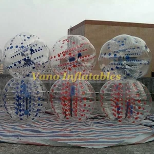 6ft Bubble Soccer Body Zorbing Ball 1.8m Zorb Football Bumper Ball Thicker 1.0mm - Picture 1 of 6