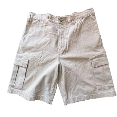 Shorts Falls Creek Cargo cáqui cotyon tamanho 36 usado - Imagem 1 de 4