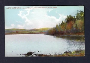 Early 1900's Postcard Lake Comfort, Lanesboro, Pennsylvania - Picture 1 of 2