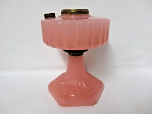 ALADDIN PINK MOONSTONE CORINTHIAN OIL LAMP BASE - Picture 1 of 10