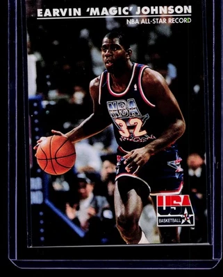 1992 SkyBox USA #34 Earvin "Magic" Johnson - Image 1 of 2