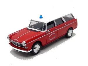 Peugeot 404 break 1964 Pompiers SOLIDO - Foto 1 di 2