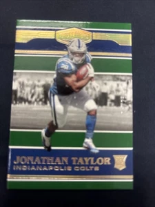Piatti e toppe 2020 Jonathan Taylor Rookie verde /25 colts 25968 - Foto 1 di 2