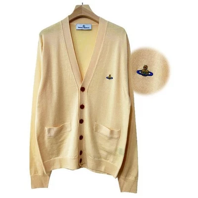 Cárdigan Vivienne Westwood ORB bordado logotipo cuello en V 147836476 Foto 1 de 2