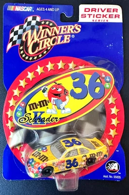 Winner's Circle Ken Schrader #36 M&M's Driver Sticker Collection - Image 1 of 4