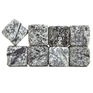 SPARQ Soapstone Whiskey Rocks Beverage Chilling Stones, Set of 18 (2 sets of 9) - Picture 1 of 2