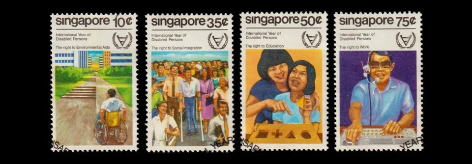 Singapore 1981 International Year of Child Set of 4 XFU- SG 407-10 - Image 1 of 1