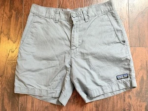 Patagonia Damen blau 28 Bio-Baumwolle Shorts 5 Zoll Schrittlänge Wandern Freizeit - Bild 1 von 7