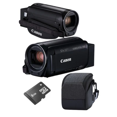 Canon LEGRIA HF R86 Full HD Camcorder 16GB + 8GB SD Bundle 32x Optical Zoom 57x  - Image 1 of 4