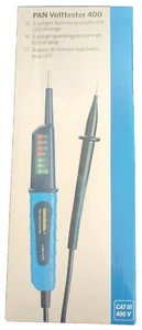 Kopp Spannungsprüfer 2-polig 400V Blau CAT III Überlastschutz IP64 - Bild 1 von 2