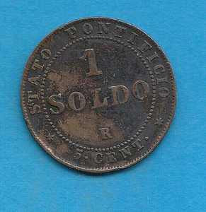 MM863-PIO IX-1 Penny 1866-R - Picture 1 of 2