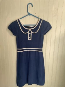 Gap Kinder Kleid blau mit weißen Linien Größe XL - Bild 1 von 3