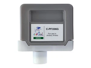 Cartucho compatible InkOwl 330 ml para CANON PFI-306G VERDE iPF8400 iPF9400 - Imagen 1 de 1