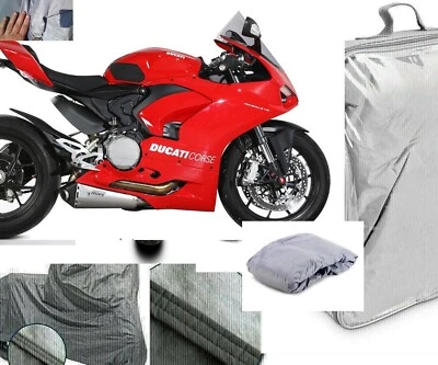 TELO COPRIMOTO TELATO FELPATO PER DUCATI PANIGALE V2 ANNO 2020 ANTIGRANDINE IMPE - Immagine 1 di 4