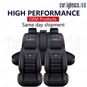 CL Leather Car Seat Covers Full Set 5-Seats For TOYOTA/CR-V/Clarity/Insight - Bild 1 von 17