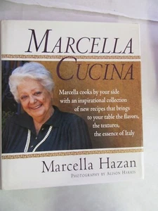 MARCELLA CUCINA Cookbook by Marcella Hazan 1st Ed Hard Cover DJ - Foto 1 di 11