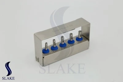 SLAKE Dental Tissue Punch Kit set Surgical Surgery With Bur Holder Dental Instruments
