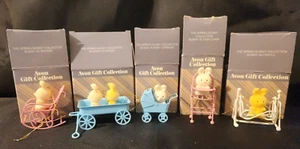 Vintage Avon Spring Bunny Collection, 5 beflockte Figuren - Bild 1 von 8