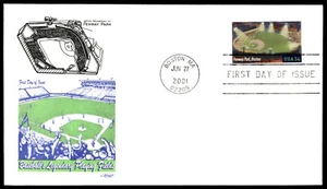 2001 Fenway Park FDC Baseball's Legendary Playing Fields Artmaster Cachet - Picture 1 of 2