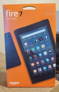Amazon Fire 7 (9th Gen) M8S26G 16GB Wi-Fi Alexa 7'' Tablet - Black - Picture 1 of 1